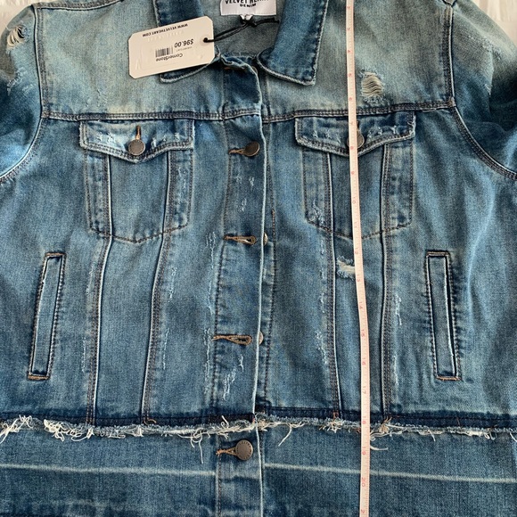 NWT Velvet Heart Denim Jacket - Picture 15 of 16